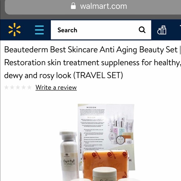 beautederm best skincare anti aging beauty set